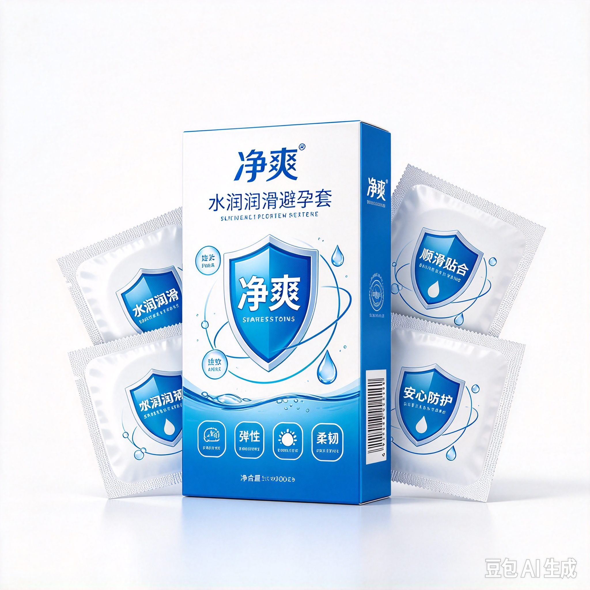 香草果香避孕套 18只装 情趣润滑